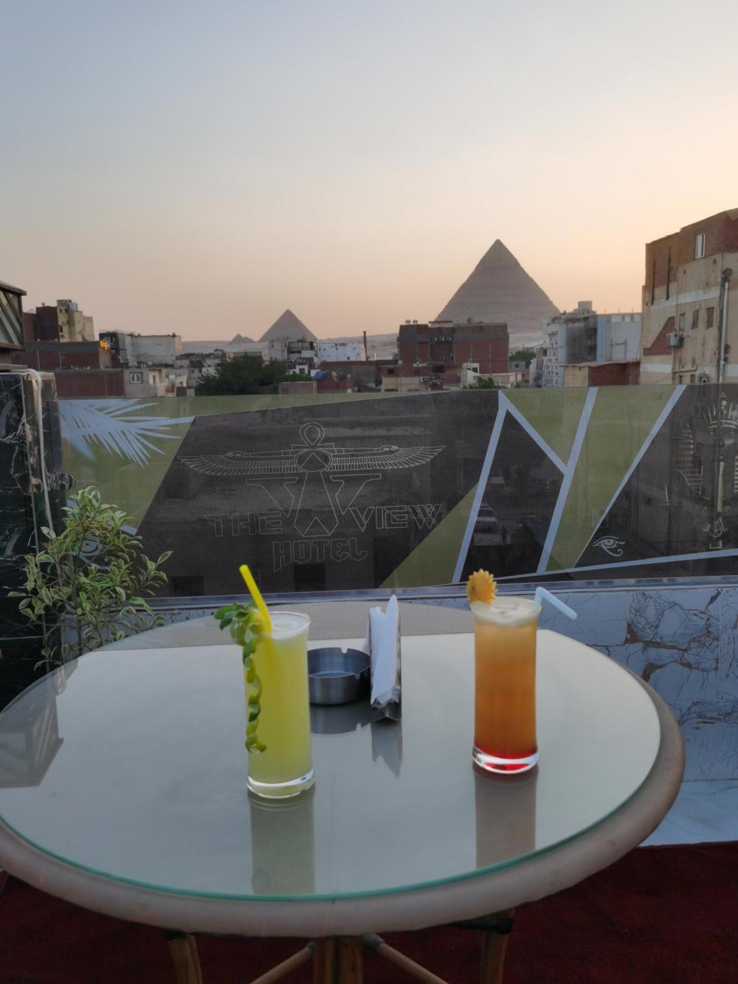 The View Pyramids Hotel Kafret el-Gabal Eksteriør bilde