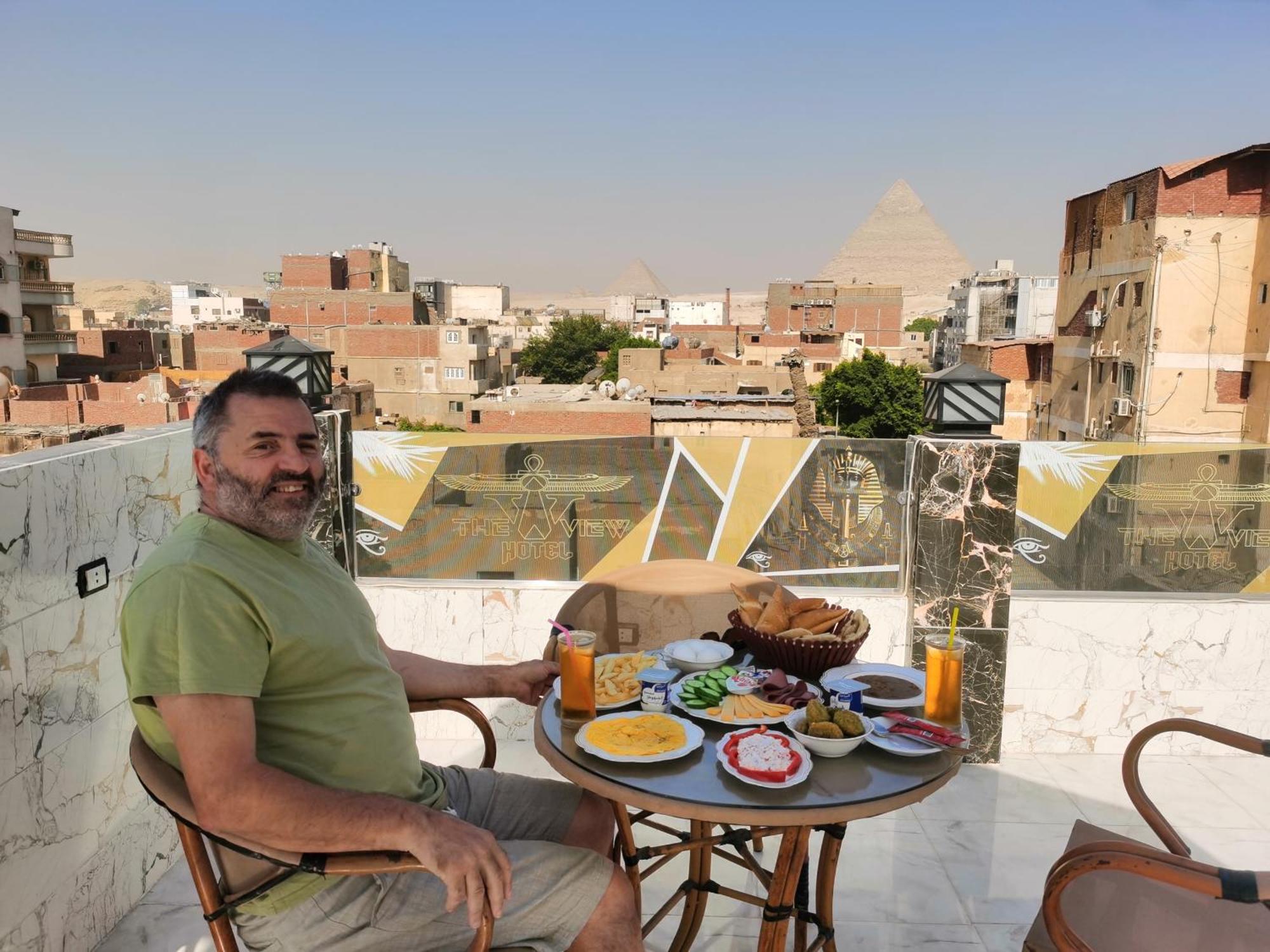 The View Pyramids Hotel Kafret el-Gabal Eksteriør bilde